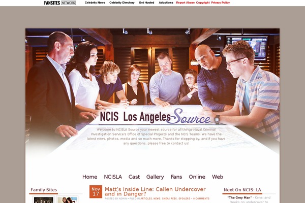 ncisla-source.org site used Gd_nciswpv1
