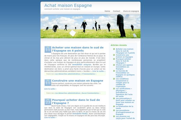 Blue-business-10 theme site design template sample