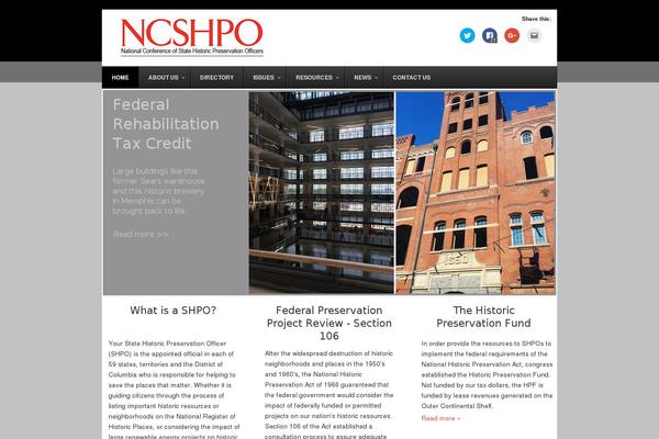 ncshpo.org site used Ncshpo