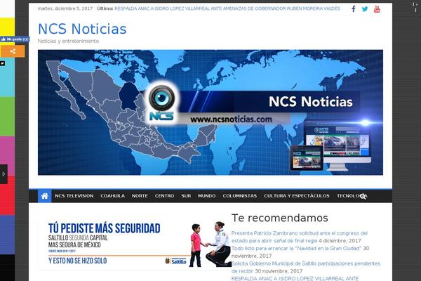 ncsnoticias.com site used Ncstheme