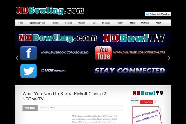 ndbowling.com site used Theme1197