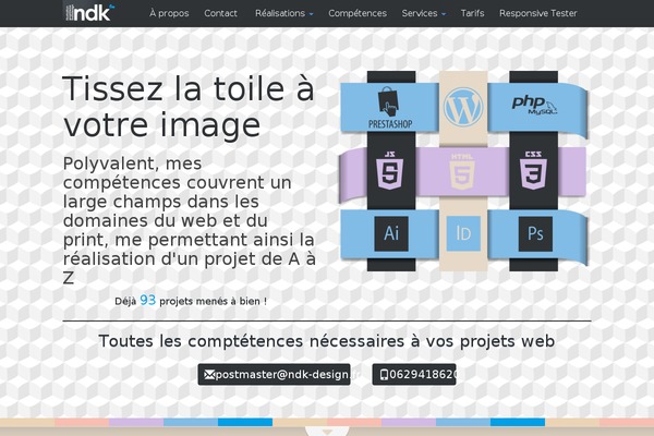 ndk-design.fr site used Ndkdapt