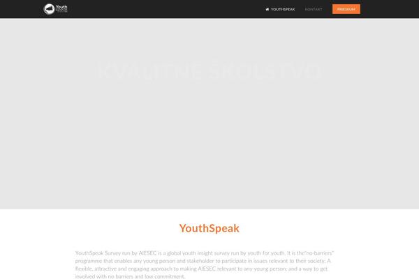 Impreza theme site design template sample