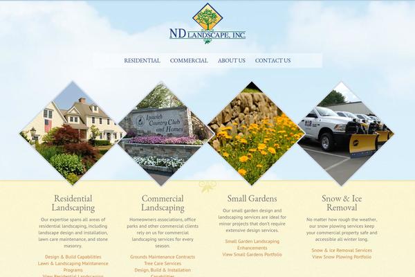 ndlandscape.com site used Ndlandscape