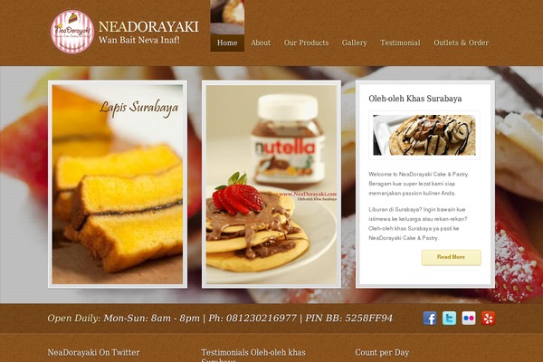 Delicious theme site design template sample