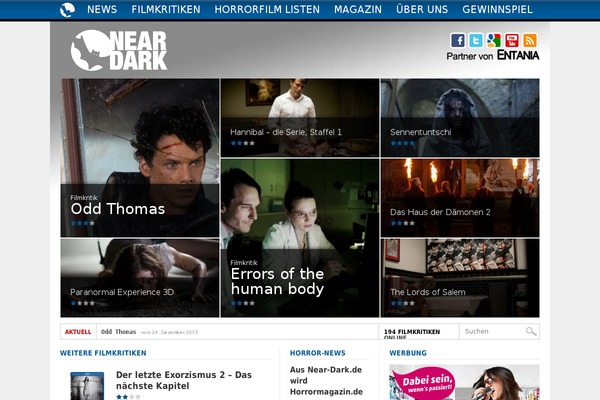 near-dark.de site used Horror