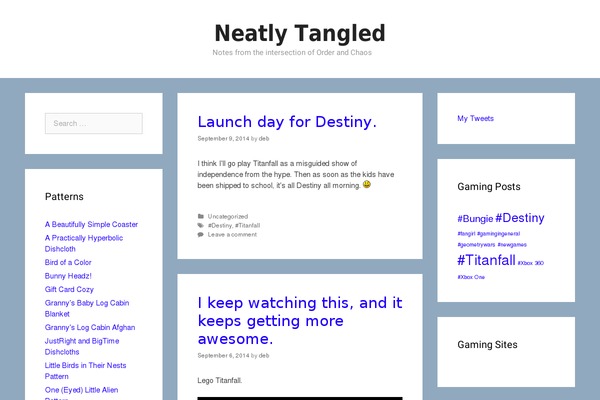 GeneratePress theme site design template sample