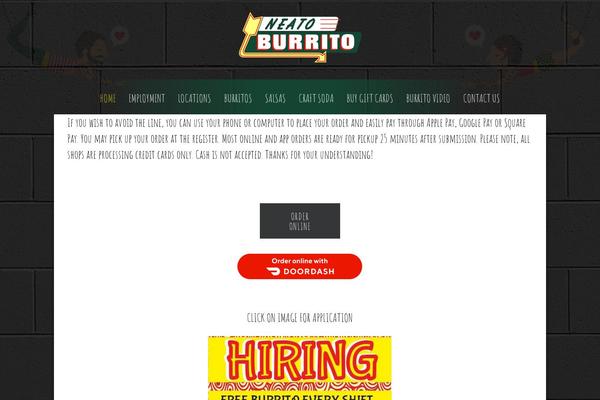 neatoburrito.com site used The-food-truck-pro