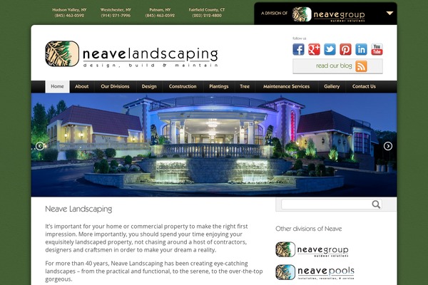 neavelandscaping.com site used Neave2