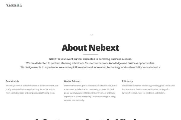 Brooklyn theme site design template sample
