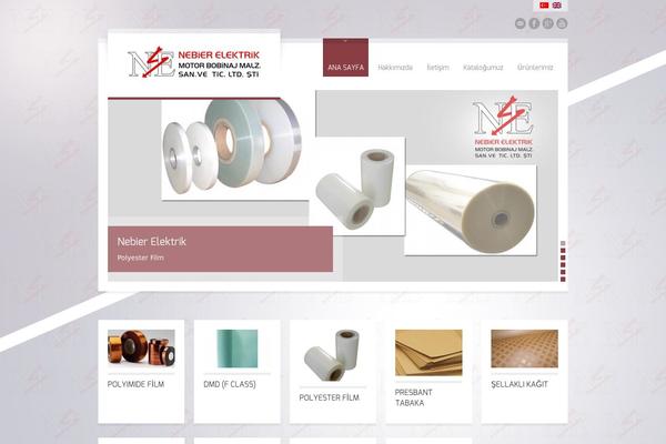 nebier.com site used Wpcorporate