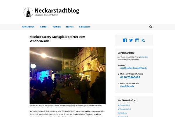 neckarstadtblog.de site used Twentythirteen-nsb