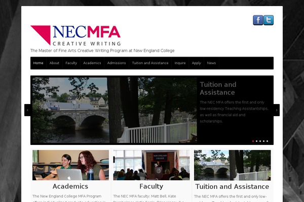 necmfa.org site used Necmfa
