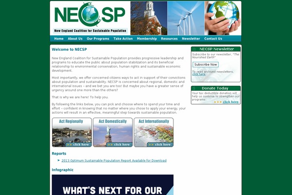 necsp.org site used Ckg-blank