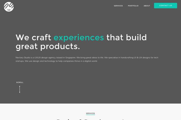 Creative Portfolio Responsive theme site design template sample
