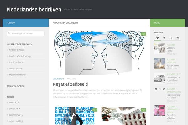 nederlandsebedrijven.nl site used Hueman-2