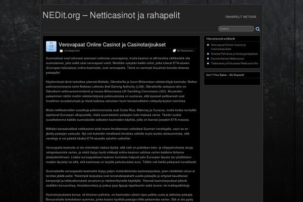 Suffusion theme site design template sample