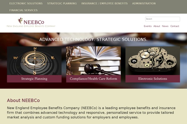 neebco.com site used Millennium_base_theme