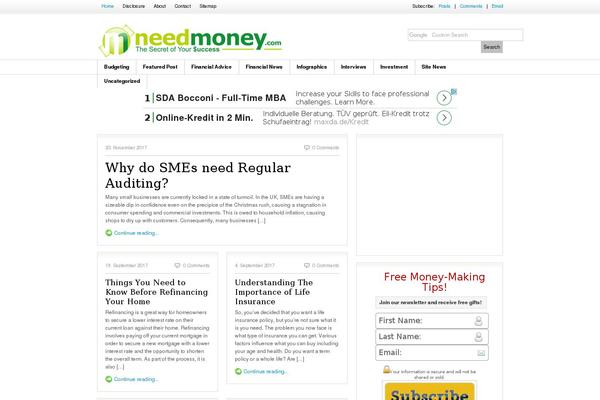 needmoney.com site used Freshnews2