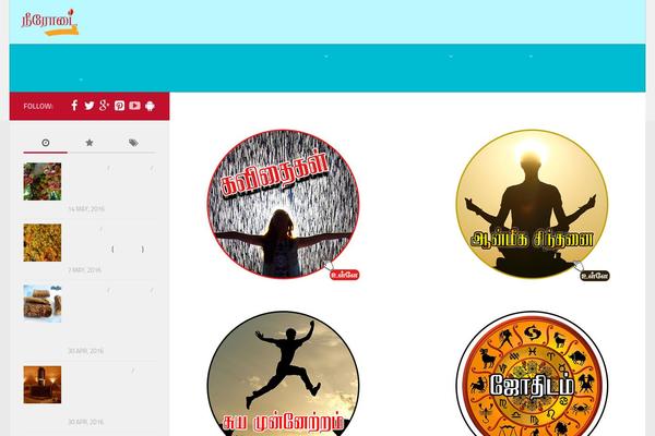 Hueman theme site design template sample