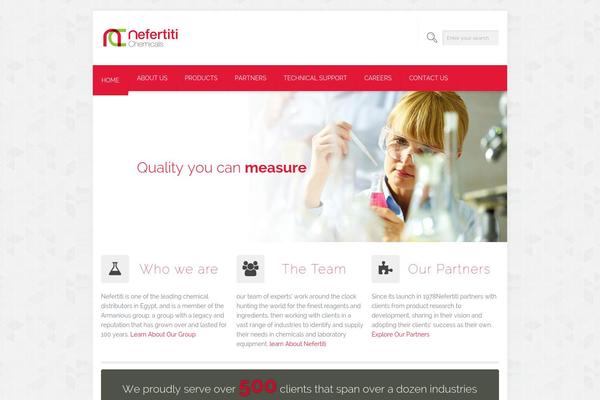 nefertitichem.com site used Nefertiti