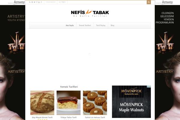 nefistabak.com site used Food & Cook