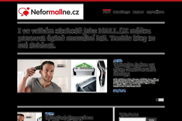 neformallne.cz site used Pure