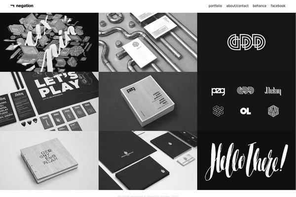 Semplice theme site design template sample