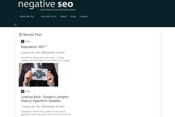negativeseo.com site used Goblog-free