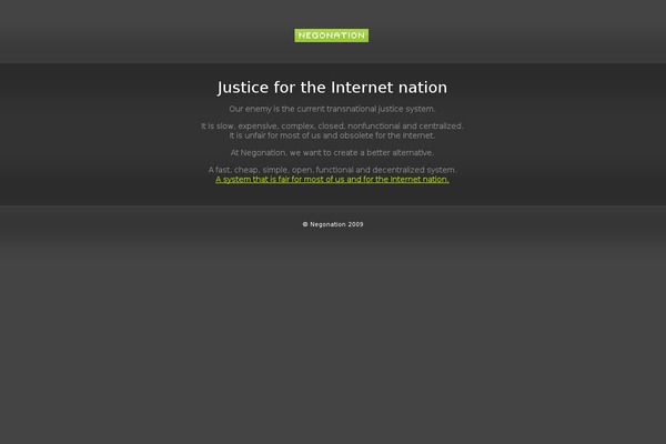 negonation.com site used Minid