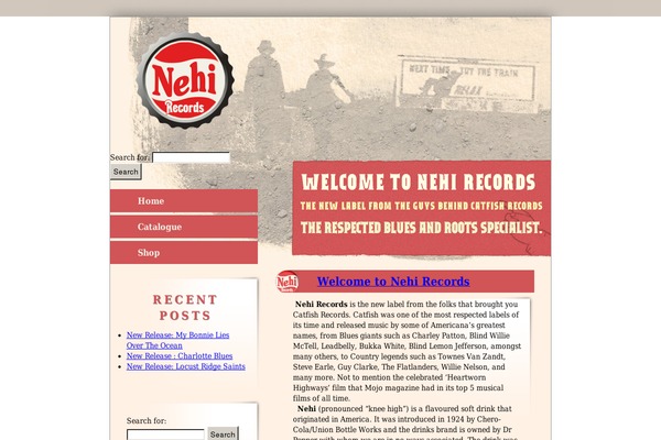 nehirecords.com site used Blank-theme1