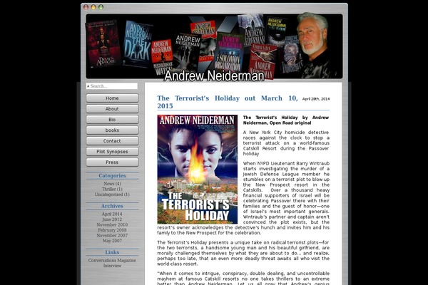 neiderman.com site used X-blog-11