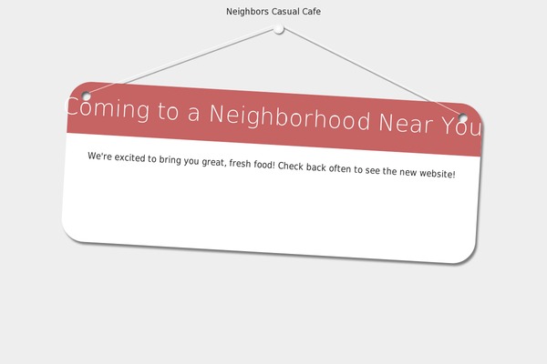 agency-child-neighborscasualkitchen theme websites examples