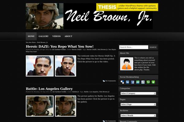 neilbrownjr.com site used Darkzone