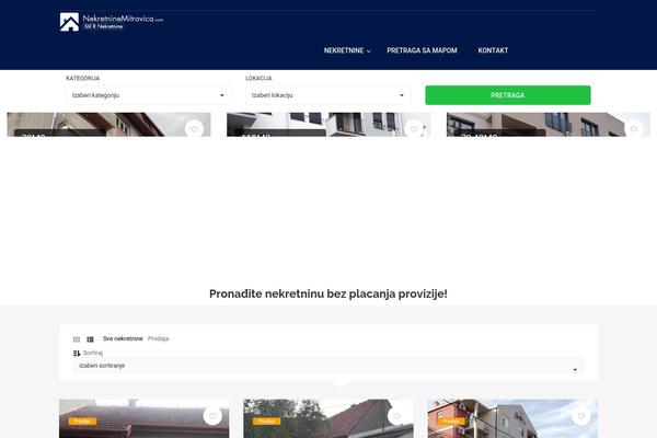 nekretninemitrovica.com site used Realand