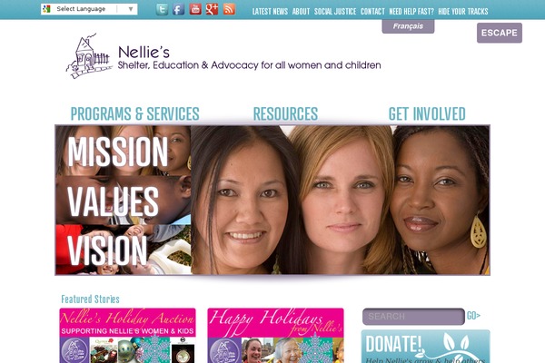 nellies.org site used Nellies