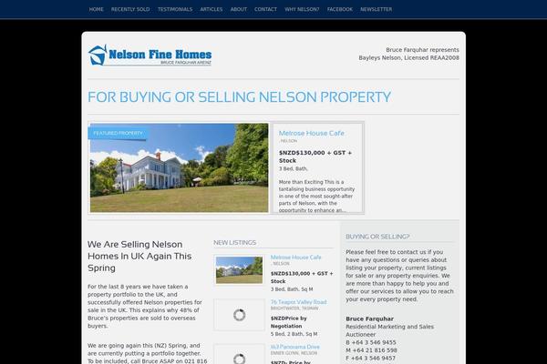 Realestate_2 theme site design template sample