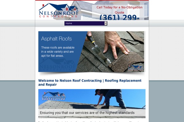 nelsonroofcontracting.com site used Divi-home-services-import-pro