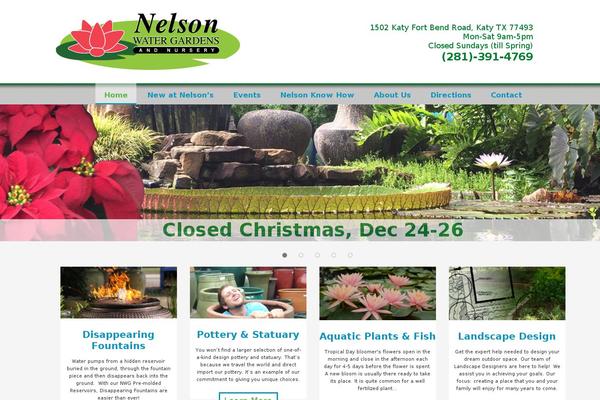 nelsonwatergardens.com site used Morevent