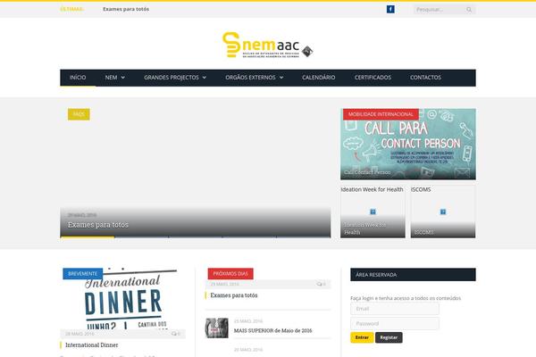 SmartMag theme site design template sample