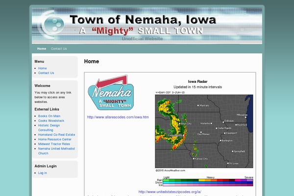 Weaver II theme site design template sample