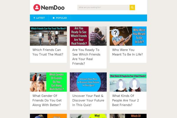 nemdoo.com site used Sociallyviral-child