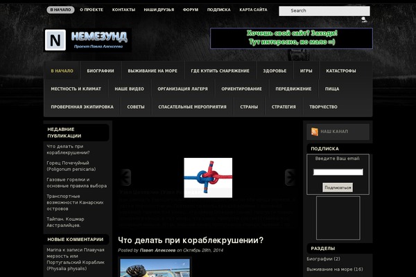 nemezund.ru site used Videoscene