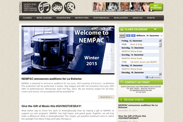 nempacboston.org site used Readily