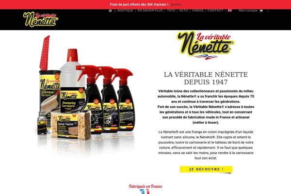 nenette.fr site used Talidad