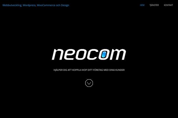 neocom.se site used Elevate-wp