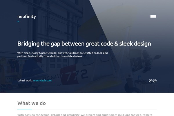Bluap theme site design template sample