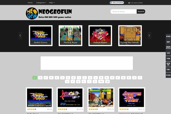 neogeofun.com site used Boxes