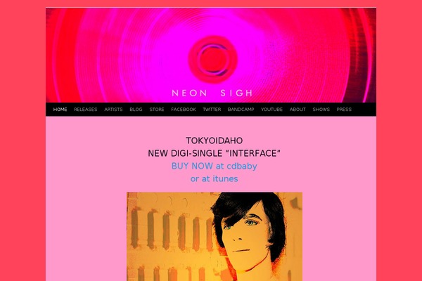 Twenty Ten theme site design template sample