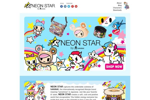 neonstar.com site used Tokidoki